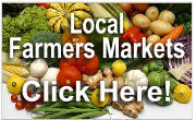 Local Farmer’s Markets are a fantastic source for fresh, seasonal, locally produced foods and artisan products. Come experience the market. SNAP/EBT welcome. Many markets open year-round! Click here for details!