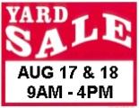 Capri Terrace Yard Sale