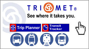 Tri-Met Trip Planner.  Click here for complete bus, MAX, and WES transportation solutions.  See where it takes you!