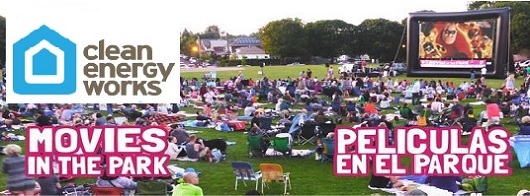 Movies in the Park 2015, sponsored by Clean Energy Works Oregon. Enjoy a free movies on us! Jul 11-Aug 22, 2015. Info here!