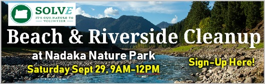 Join Friends of Nadaka for the Solv Annual Beach & Riverside Cleanup at Nadaka Nature Park on Saturday, September 29th 9AM to 12PM! Tools, gloves, and light refreshments provided. Bring a water bottle and a friend! Register Here! Join Friends of Nadaka for the Solv Annual Beach & Riverside Cleanup at Nadaka Nature Park on Saturday, September 29th 9AM to 12PM! Tools, gloves, and light refreshments provided. Bring a water bottle and a friend! Register Here!