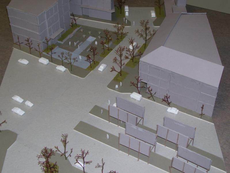 Rockwood Center 3D model view: Univ of Oregon Sustainable Cities Rockwood Redevelopment Design