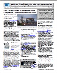 Winter 2012 Wilkes East Neighborhood newsletter. Click to view!