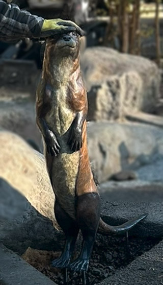 Slider the Otter returns to Nadaka Nature Park