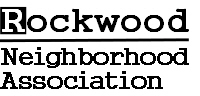 Rockwood Neighborhood Association Meeting: Mon Nov 18, 2013 7PM. Get Involved. Be A Part Of Your Community. Info here!